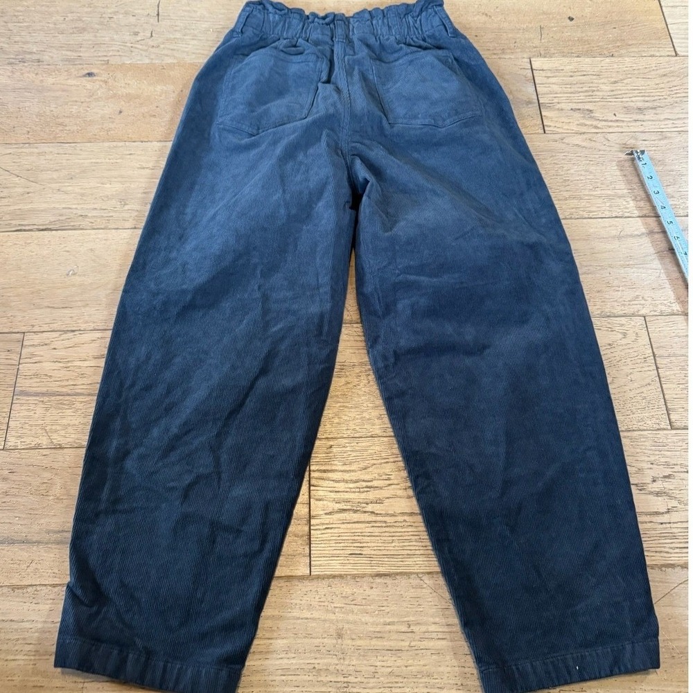 American Eagle Outfitters Corduroy Wide Leg Barrel Pants Stretch Size‎ 2 (1001)